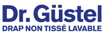 Dr. Güstel drap non tissé lavable logo