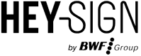 HEY-SIGN by BWF Group logo